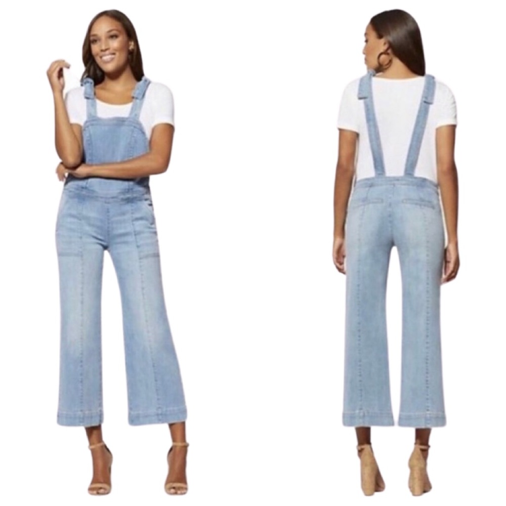Soho New York and Company denim jean overalls